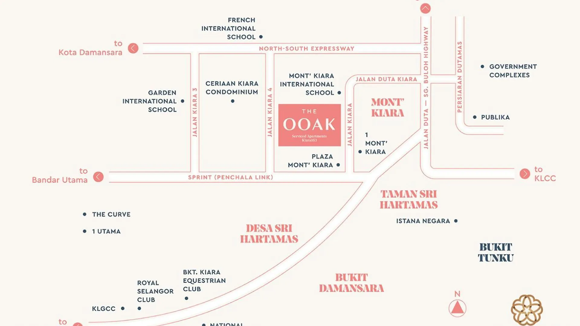 Διαμέρισμα The Ooak Suites Kiara 163, Roam Κουάλα Λουμπούρ